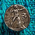 Aspendos - 400-300 BC - silver stater - wrestlers - slinger - Erlangen FAU AS 02