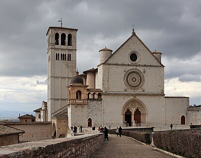 The Upper Basilica of Saint Francis of Assisi.