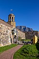 * Nomination Entrance to the Castle of Good Hope, Cape Town --Mike Peel 18:02, 30 April 2022 (UTC) * Promotion  Weak support The weathervane looks distorted. QI otherwise. --aismallard 00:43, 1 May 2022 (UTC)