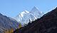 The Lupghar Sar seen from the Hunza Valley