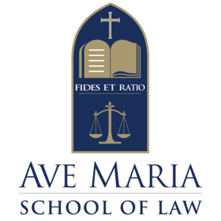 <span class="mw-page-title-main">Ave Maria School of Law</span> Law School