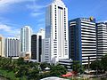 Buildings on Tancredo Neves Avenue