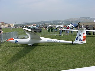 Centrair Pegase French single seat glider