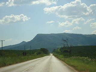 BR-369 highway in Brazil