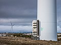 * Nomination Wind turbines Alstom-Ecotècnia Eco80 in the Badaia mountain range; door for accessing the tower; summit of Lorritxo. Álava, Basque Country, Spain --Basotxerri 09:34, 18 February 2018 (UTC) * Promotion Good quality. --Jacek Halicki 10:31, 18 February 2018 (UTC)