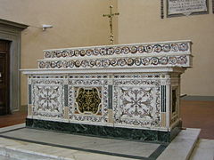 Glavni oltar, Giovan Battista Cennini