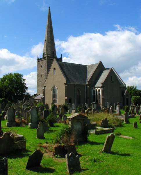 File:Bangor Abbey and graveyard - geograph.org.uk - 876776.jpg