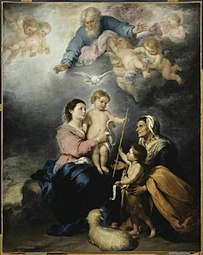 La Sainte Famille (1665-1670), Paris, musée du Louvre.