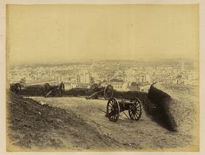 Les canons de Montmartre.