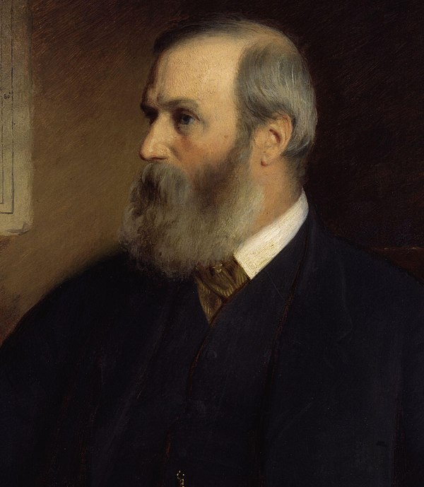 Portrait by Stephen Pearce, 1886