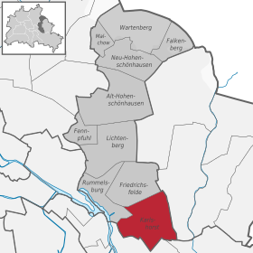 Localisation de Berlin-Karlshorst