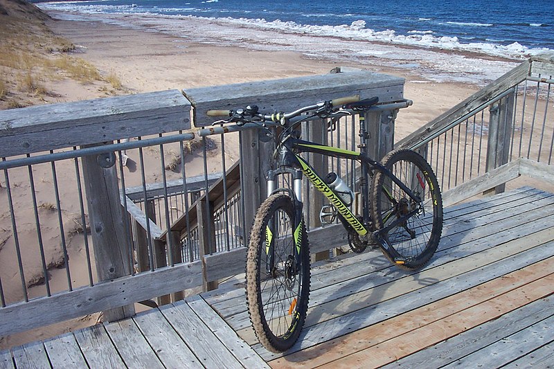 File:Biking the frozen beach, PEI National Park, Brackley Beach (33546251718).jpg