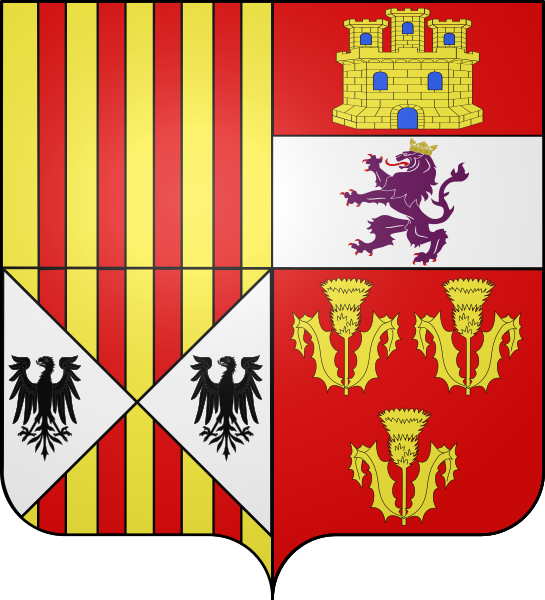 File:Blason Alphonse d'Aragon y Portugal (1489-1562) duc de Segorbe.svg