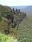 Three Sisters, Blue Mountains, New South Wales, Australien 2017; heute brennt es dort