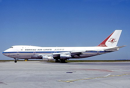 بوينغ 747-230 بي компании Korean Air