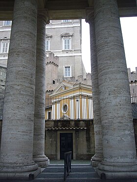 Imagem ilustrativa do artigo Igreja de São Martinho e São Sebastião dos Suíços (Roma)