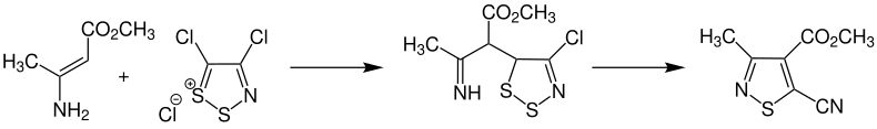 First example of Boulton Katritzky rearrangement