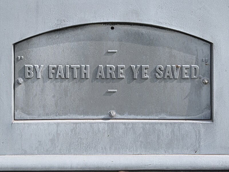 By faith are ye saved