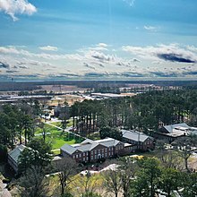 Aerial view of campus Braswell drone.jpg