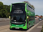 Bridgwater Broadway - First 33312 (WK18CGU) on hire to SPS.JPG