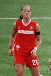 Brittany Bock American soccer midfielder