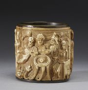 Byzantine - Circular Pyxis - Walters 7164 - View A