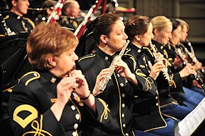 The woodwind section of the United States Army Band CMB 7717 (23265585053).jpg
