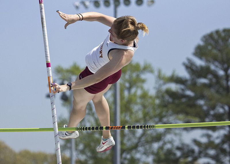 File:CNU Captains Classic Track and Field meet pole vault (19298732531).jpg