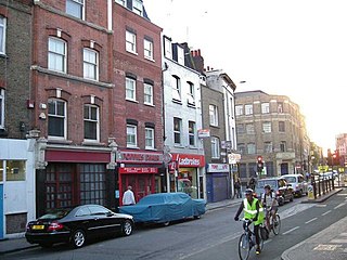 <span class="mw-page-title-main">Cable Street</span> Street in the East End of London, England