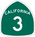 Miniatuur voor California State Route 3