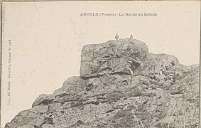 Roche du Sphinx (carte postale Adolphe Weick).