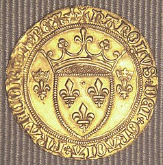 Charles VII Ecu neuf, 1436.