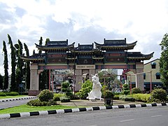Chinatown, Kuching, a Chinatown in Kuching.
