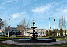 The Chisholm Fountain at the Victory Memorial Gardens