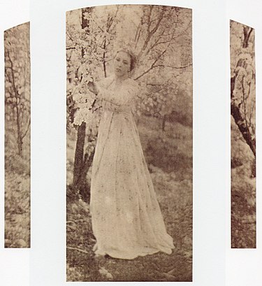 "Spring", by Clarence H. White. Published in Camera Notes, Vol 3 No 2, 1899. Clarence H White-Spring.jpg