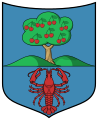 Rákoskert címere (a XVII. kerület része, eredetileg Rákoscsaba település része volt)