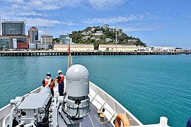Coast Guard conducts port visit in Port Moresby, Papua New Guinea (52306468429).jpg