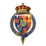 Coat of arms of Prince William, Duke of Gloucester, KG.png