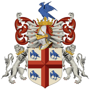 Coat of arms of the College of Arms, 1595