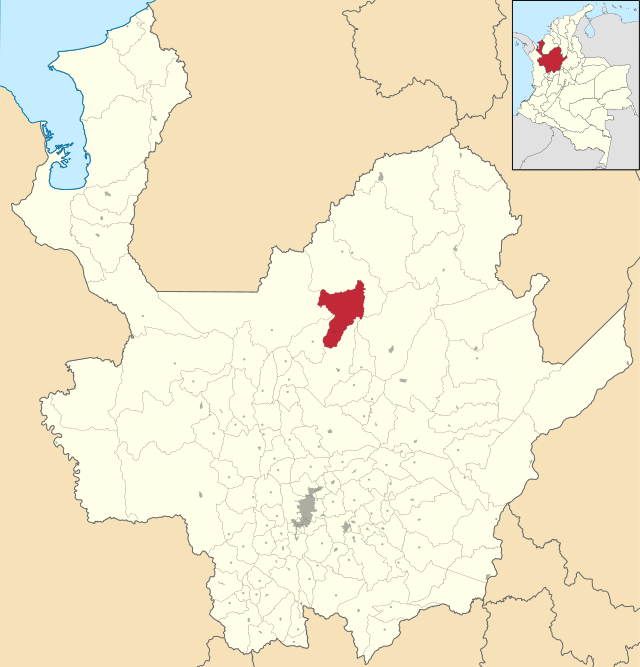 Valdivia (Antioquia): situs