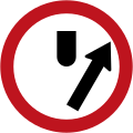 SR-46 Pass only on the right of barrier