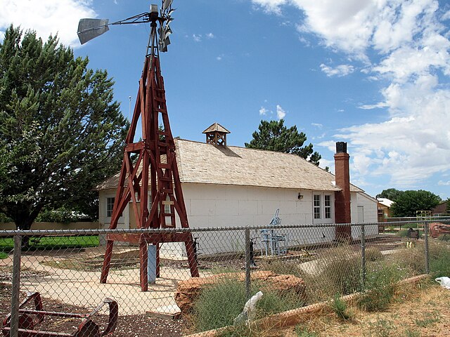 Schoolhouse of the Community and site of the 1953 Short Creek Raid.