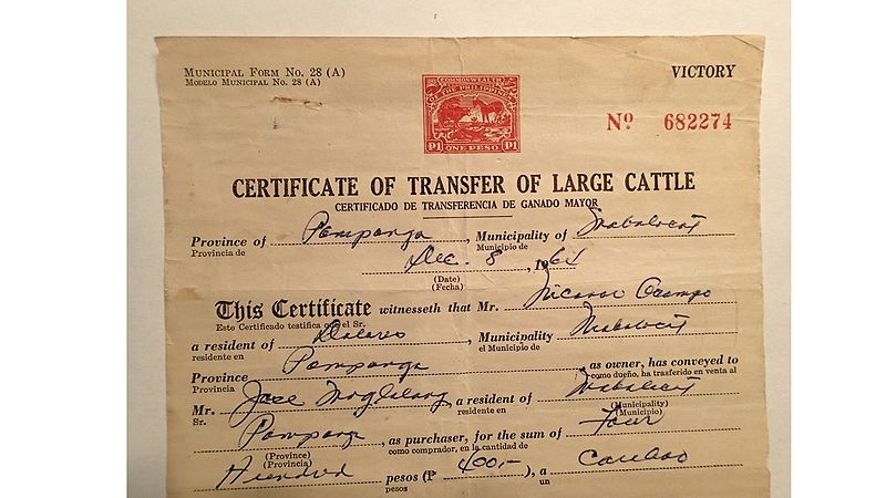 File:Commonwealth of the Philippines Cattle Registration Victory (Transfer).JPG