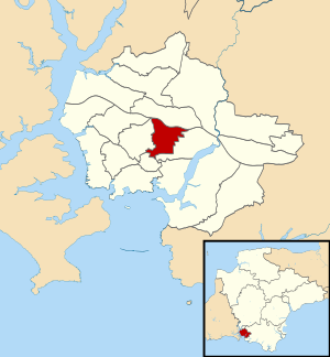 Location of Compton ward