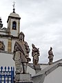 Four of the twelve Prophets in front of the church