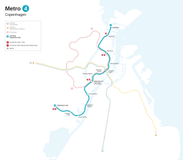 Infobox metrolijn Kopenhagen