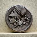 Corinth - 350-300 BC - silver stater - Pegasos - head of Athena - Tübingen MUT
