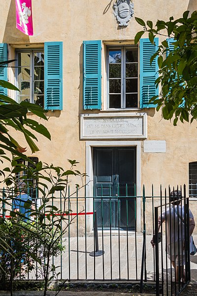 File:Corsica Ajaccio Rue Sainte-Charles Maison Napoleon.jpg