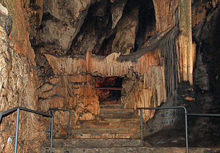 El baldaquín Coves d’Artà Mallorca