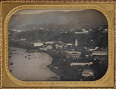 View of Valparaíso about 1852.